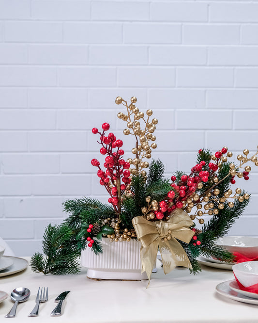 Everlasting Christmas Table Centrepiece