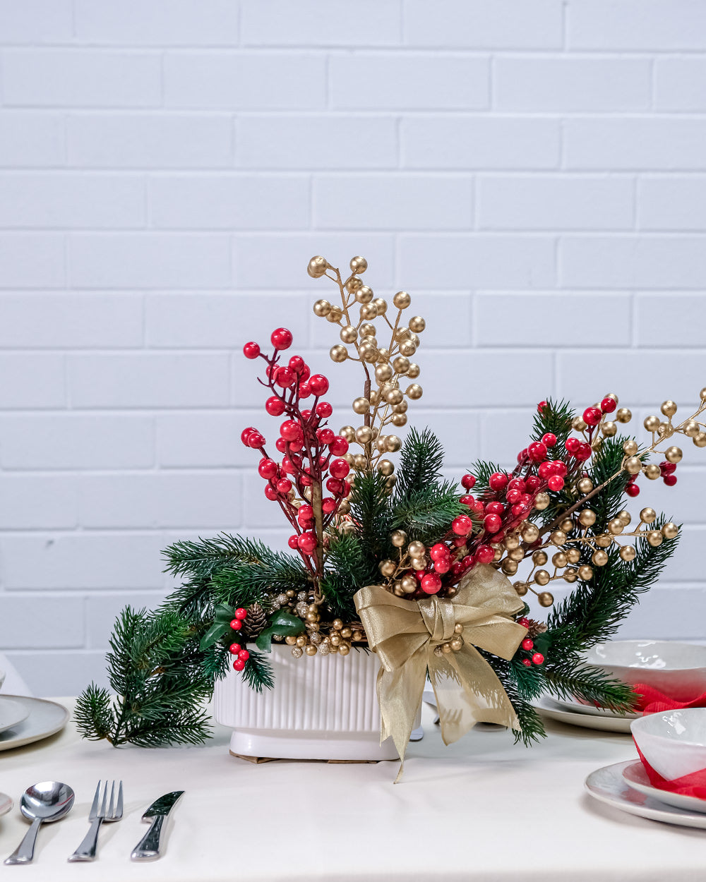 Everlasting Christmas Table Centrepiece