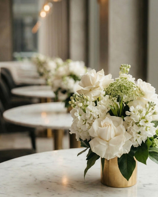 White Centrepiece - Large