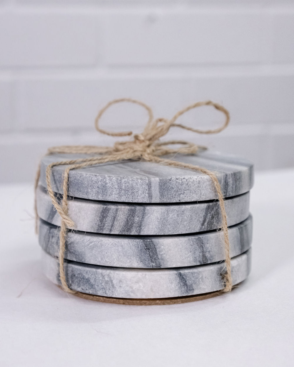Marble Coaster Set