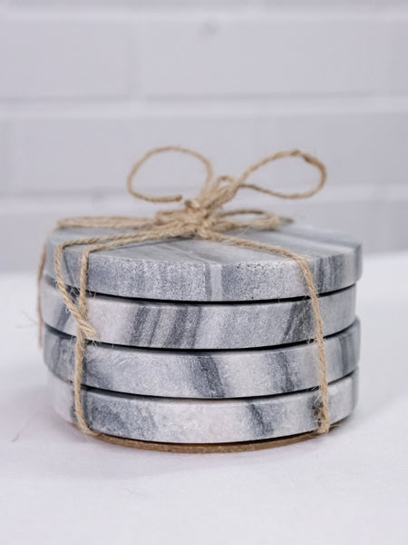 Marble Coaster Set