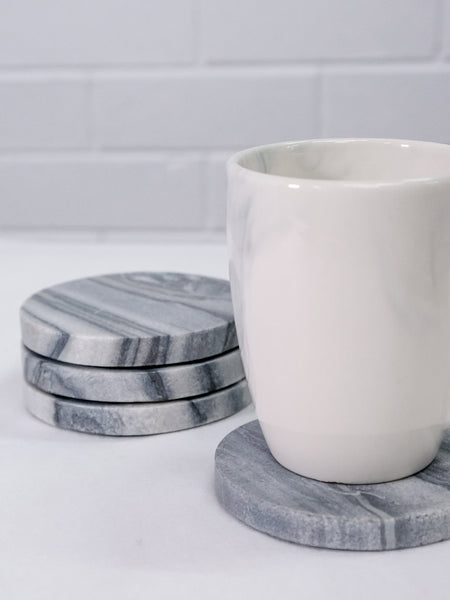 Marble Coaster Set