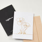 Blooming Flowers Greeting Card