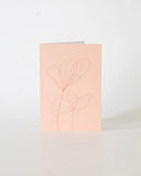 Poppies Greeting Card (Pink)