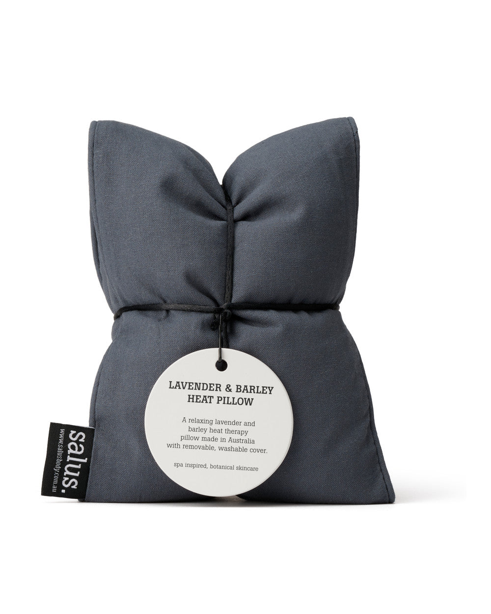 Salus Lavender & Barley Heat Pillow Charcoal