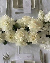 White Centrepiece - Extra Large