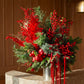 Christmas Vase Arrangement - Tall