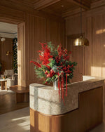 Christmas Vase Arrangement - Tall
