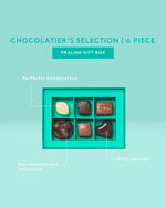 Koko Black Chocolatier's Selection Praline Gift Box 6 Piece