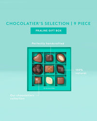 Koko Black Chocolatier's Selection Praline Gift Box 9 Piece