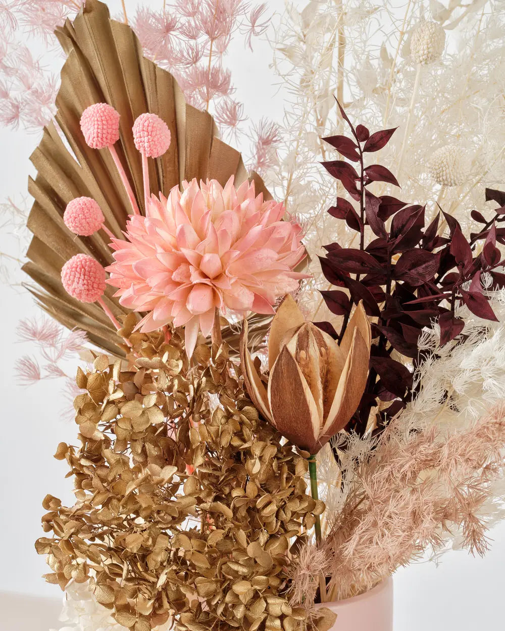 Leo Dried Flower Arrangement by Fig & Bloom