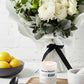 Lucerne Bouquet + Candle Bundle