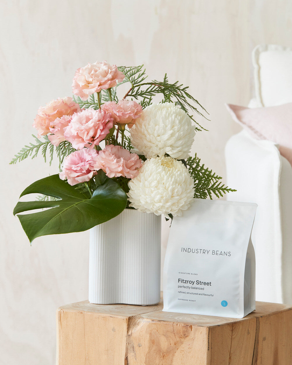 Bouquet + Coffee Bundle