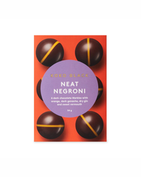 Koko Black Neat Negroni Marbles Dark Chocolate