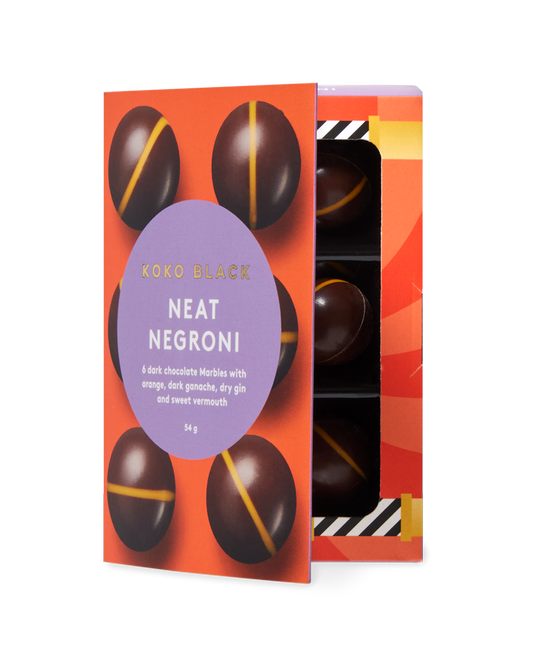 Koko Black Neat Negroni Marbles Dark Chocolate