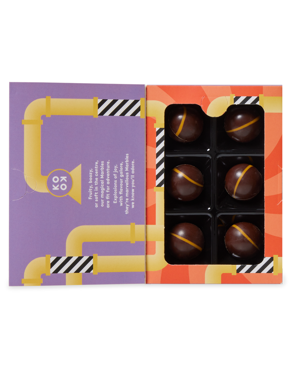 Koko Black Neat Negroni Marbles Dark Chocolate