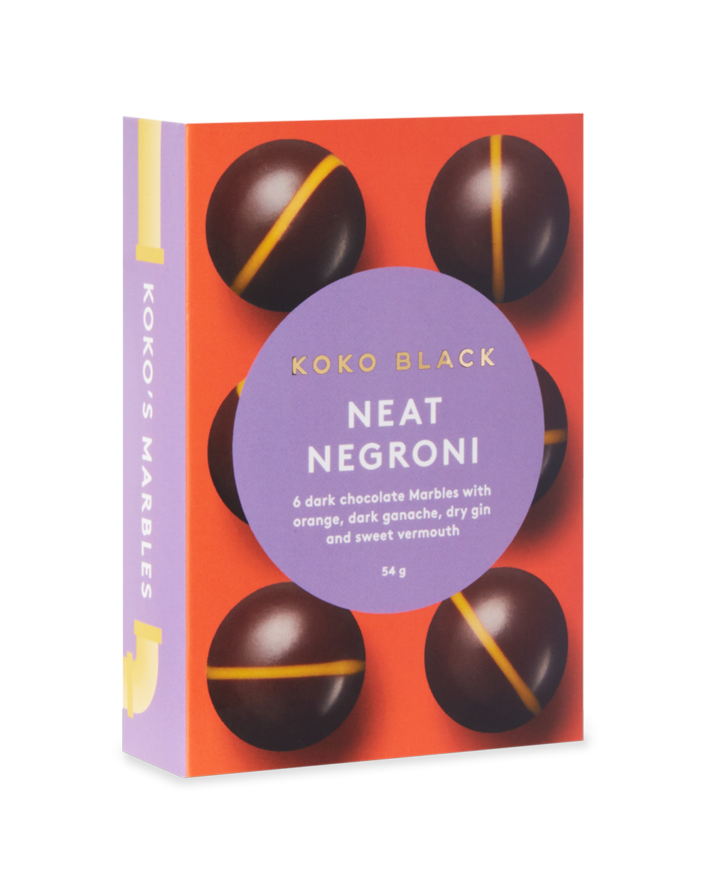 Koko Black Neat Negroni Marbles Dark Chocolate