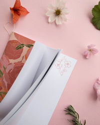 This On Paper Notebook Peony 2