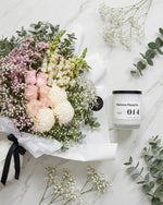 Osaka Bouquet + Candle Bundle