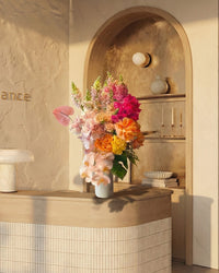 Colourful Vase Arrangement - Tall