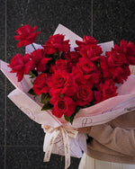 Reflexed Roses - Red