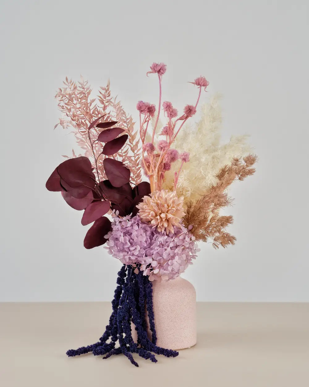 Sagittarius Dried Flower Arrangement by Fig & Bloom