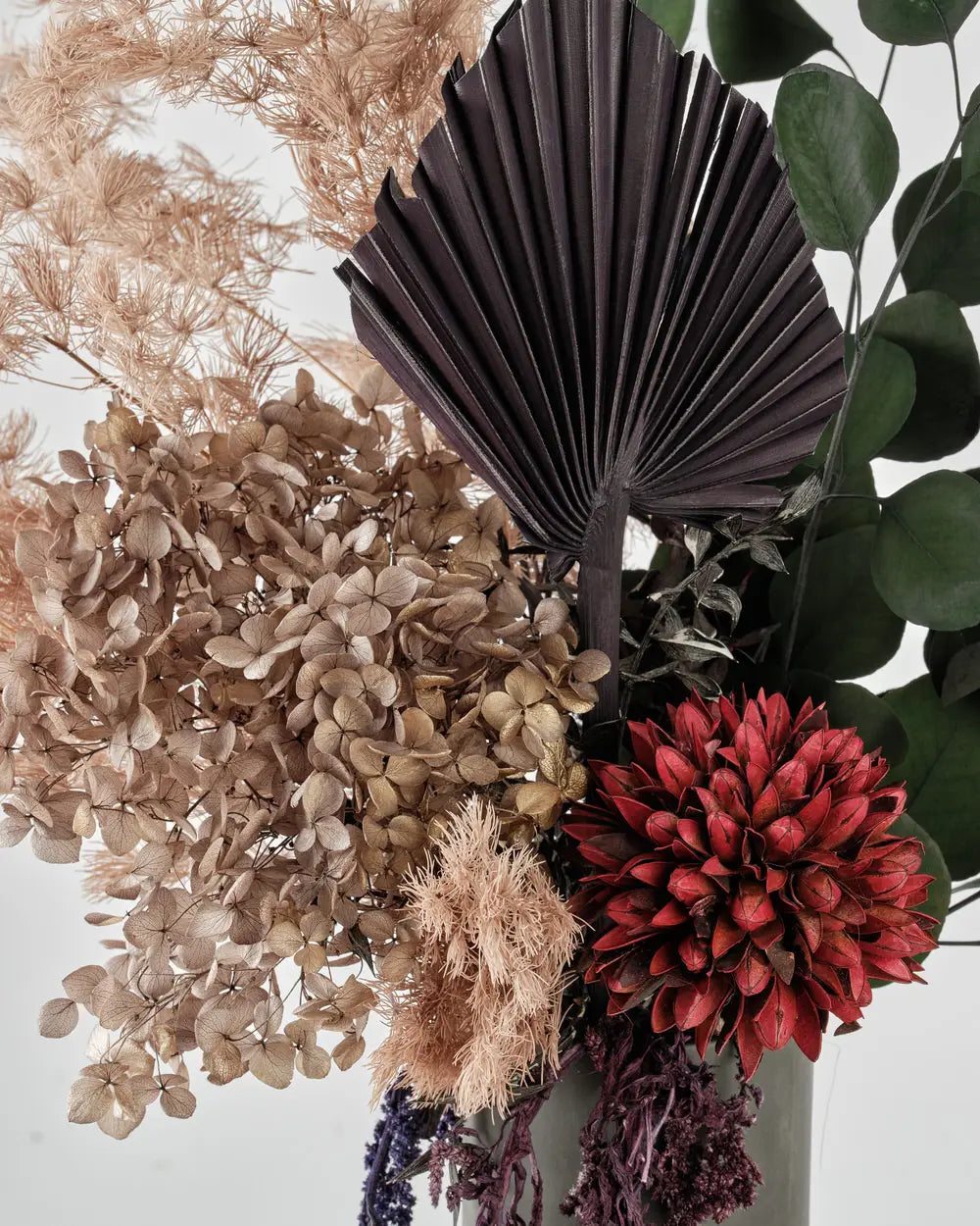Scorpio Dried Flower Arrangement by Fig & Bloom