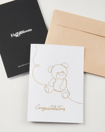 Teddy Bear Greeting Card