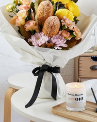 Umbria Bouquet + Candle Bundle