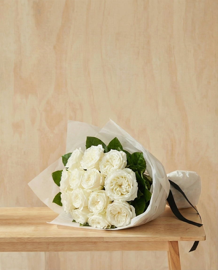 White Rose Bouquet