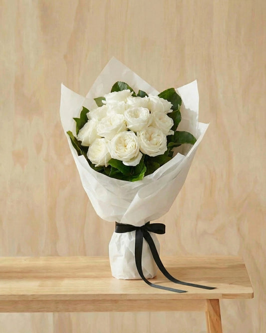 White Rose Bouquet