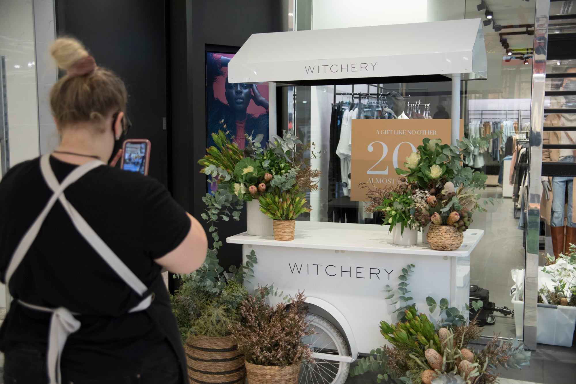 Witchery  —  in-boutique florals