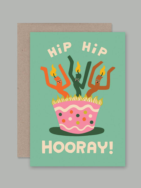 HIP HIP HOORAY card