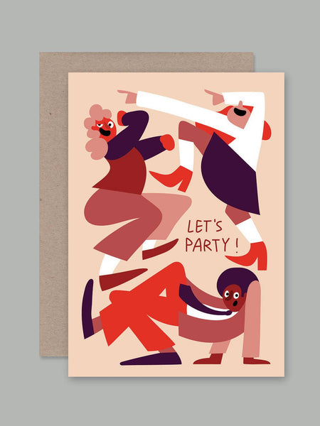 LET'S PARTY card
