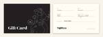 Fig & Bloom $25 gift card, front and back