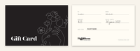 Fig & Bloom $25 gift card, front and back