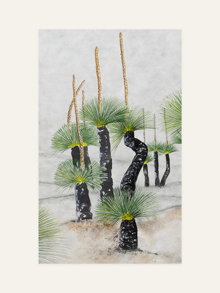 grass trees front design