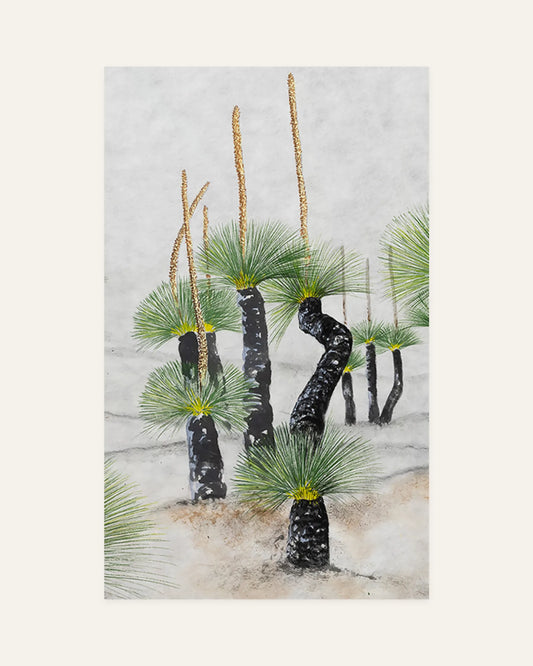 grass trees front design