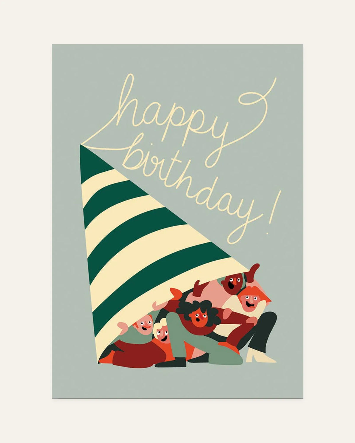 happy birthday card front design