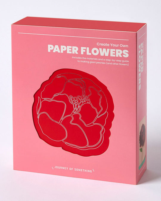 Journey of Something Paper Flower Making Kit box