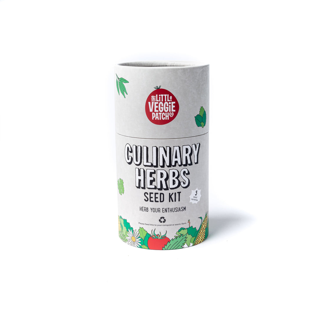 Little Veggie Patch Co Culinary Herbs Seed Kit tube