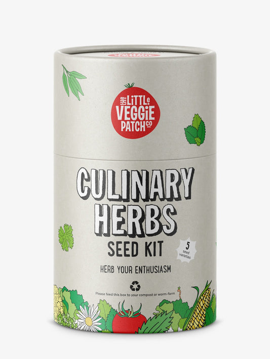 Culinary Herbs Seed Kit packaging detail