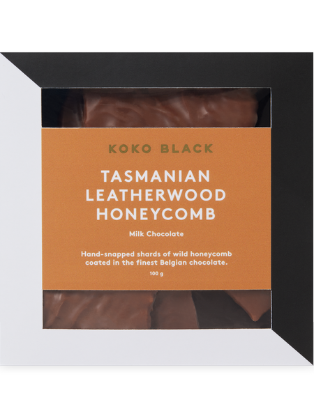 Koko Black Tasmanian Leatherwood Honeycomb 100g Milk Chocolate