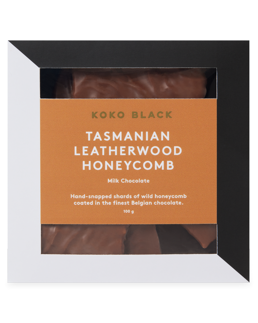Koko Black Tasmanian Leatherwood Honeycomb 100g Milk Chocolate