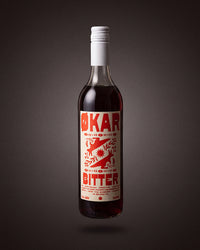 Økar Bitter Aperitivo 700mL by Applewood Distillery, the bottle included in The Aperitif.