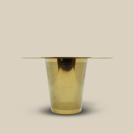 The Tea Collective Stainless Infuser — Gold — a component of Tea and infuser