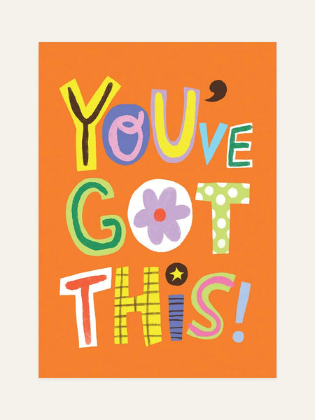 youve got this card front design